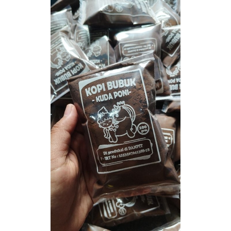 

KOPI BUBUK CAP KUDA PONI ASLI KOPI DAMPIT 100 GRAM