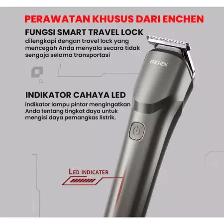 XIAOMI Enchen Beardo 2/ alat cukur rambut,janggut, dan tubuh
