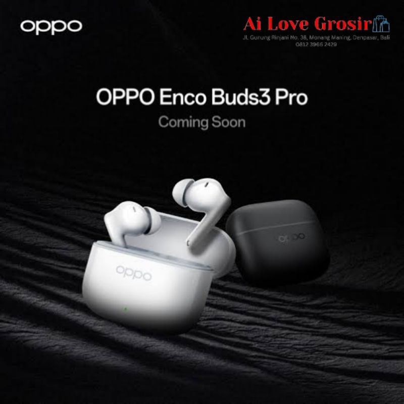 OPPO ENCO BUDS 3 PRO Earbuds -- Garansi Resmi