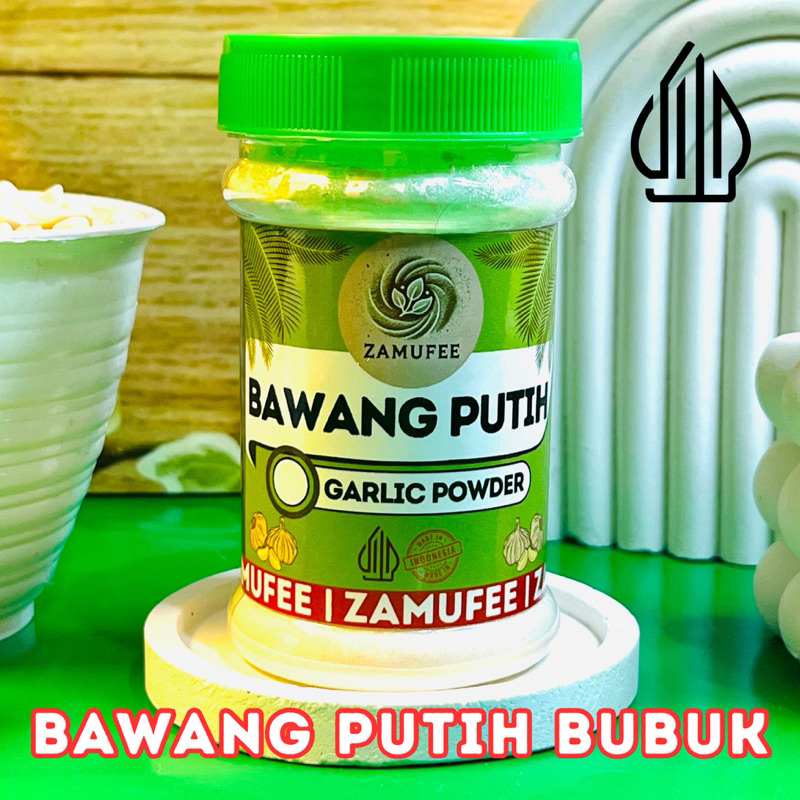

BAWANG PUTIH BUBUK | ZAMUFEE | GARLIC POWDER MURNI 100%