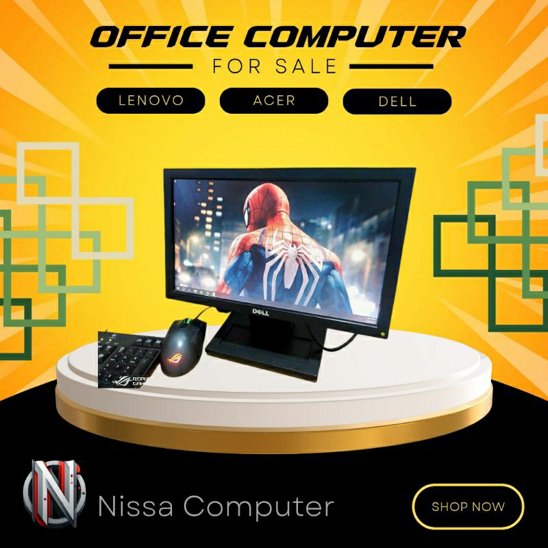 Monitor pc 16-17inch port vga