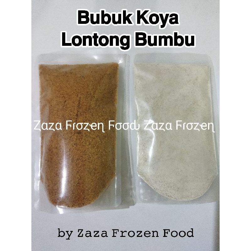 

Sepaket Bubuk Koya Lontong Bumbu isi 100gr