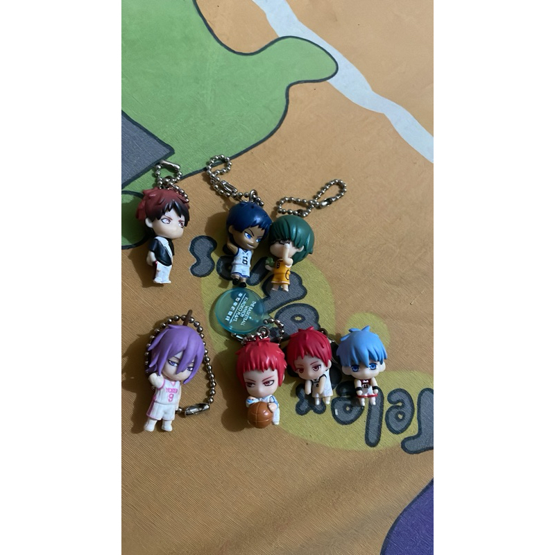 Gachapon Kuroko No Basketball set 7pcs original