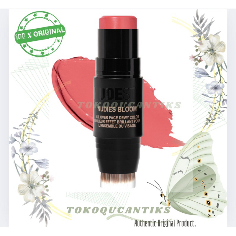 ORIGINAL Cream BLUSH Stick Cheeks,eye,lips NUDESTIX Nudies Bloom All Over Dewy Color Blush