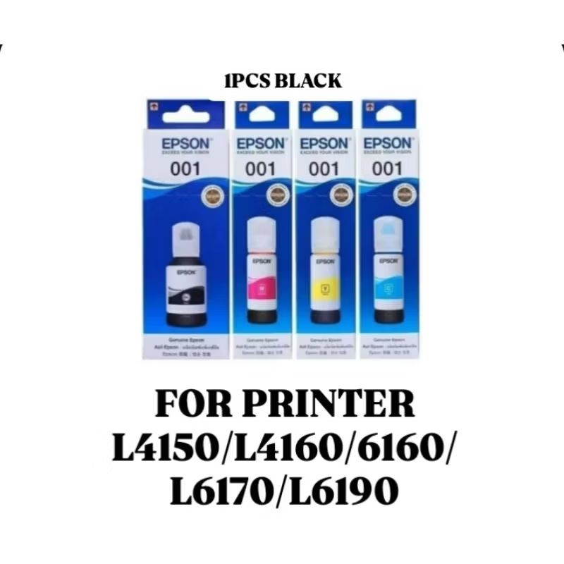TINTA EPSON 001 BLACK ORIGINAL
