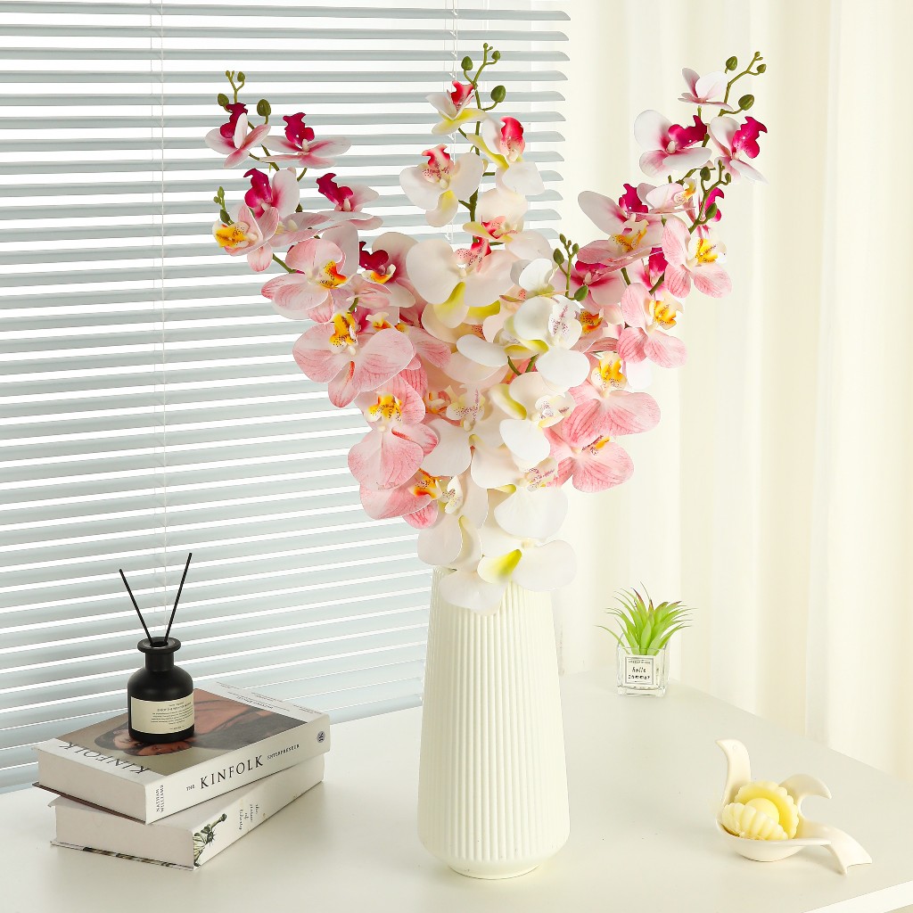 Bunga Anggrek Sudut Anggrek Latex Premium Jumbo Anggrek Berbuah Anggrek Plastik Bunga Hiasan Ruang T