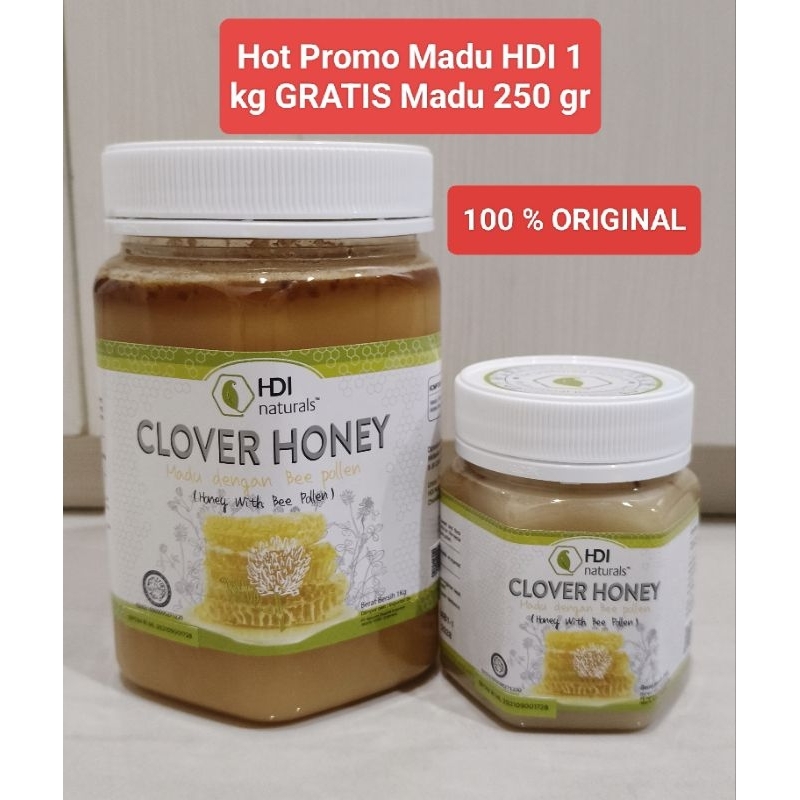 

Promo Madu HDI (Clover Honey)