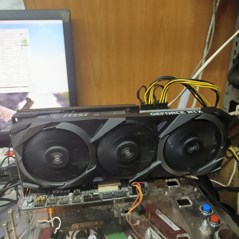 vga gpu nvidia geforce msi ventus 3x rtx3070 8gb gddr6 dp3 hdmi1 rtx 3070
