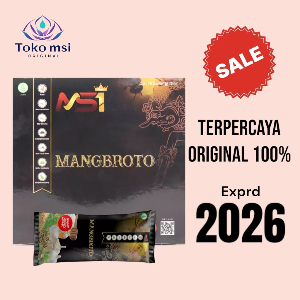 Exprd 2026 MSI MANGBROTO MSI MADU PRODUK MSI ORIGINAL