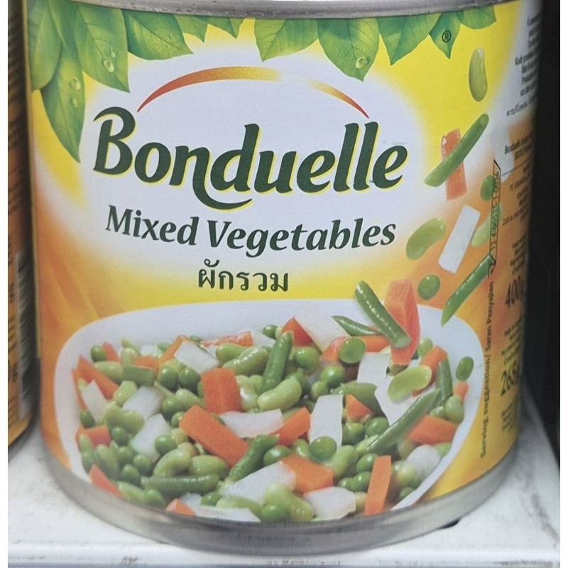 

Sayuran Campur-campur BONDUELLE Mixed Vegetables 400g - HK.
