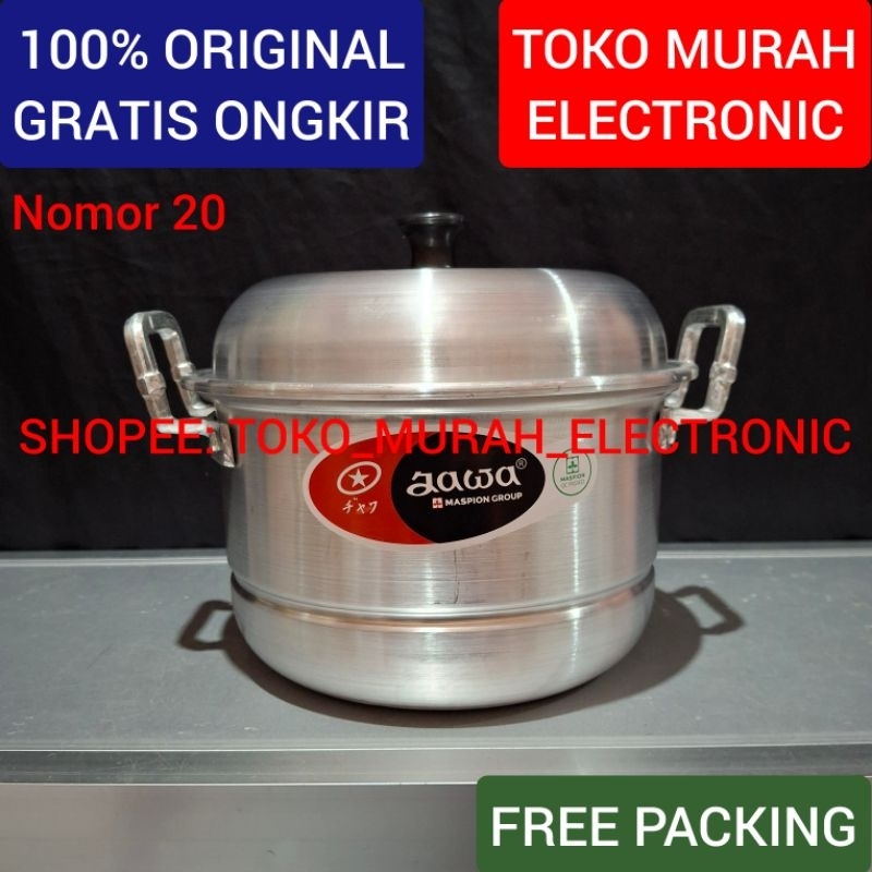TME - Dandang Jawa 20 Cm Original Panci Kukusan Serbaguna