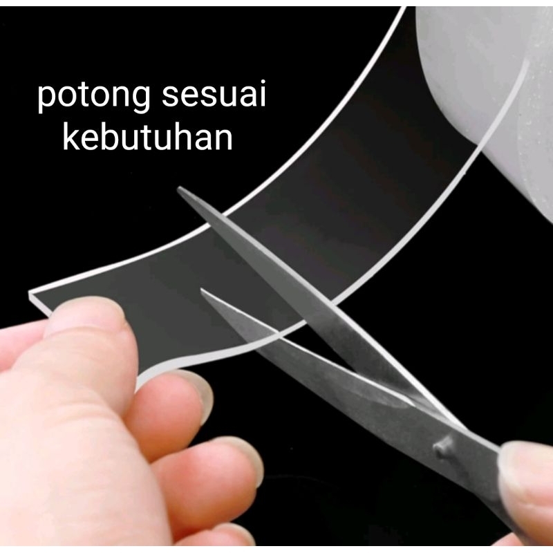 

ATH Double Tape Bening Lebar 5 Cm / 50 Mm Double Tape Super Kuat Import