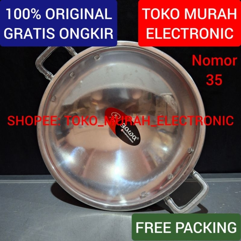 TME - Kuali Jawa 35 Cm Original Wajan Serbaguna