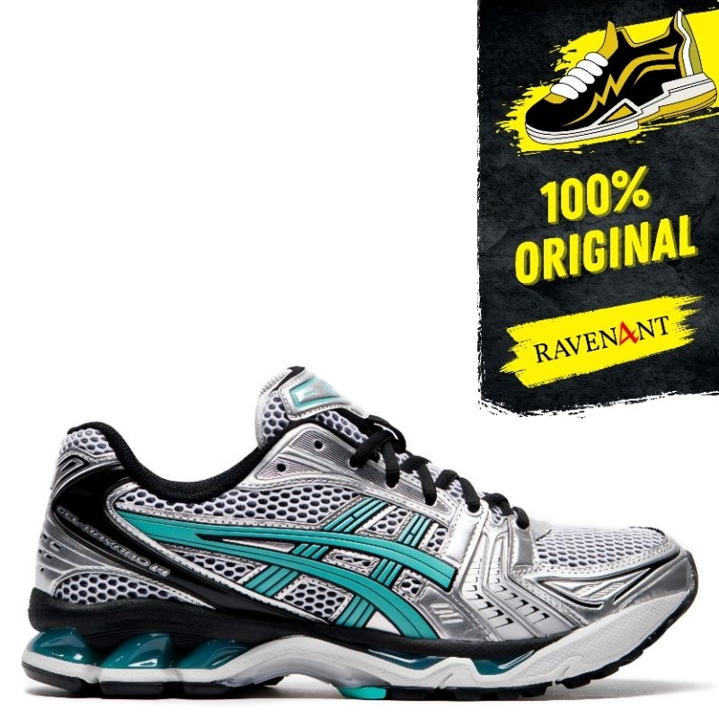 ASICS Gel-Kayano 14 White Waterfall ORIGINAL - Sepatu Sneakers Pria/Wanita