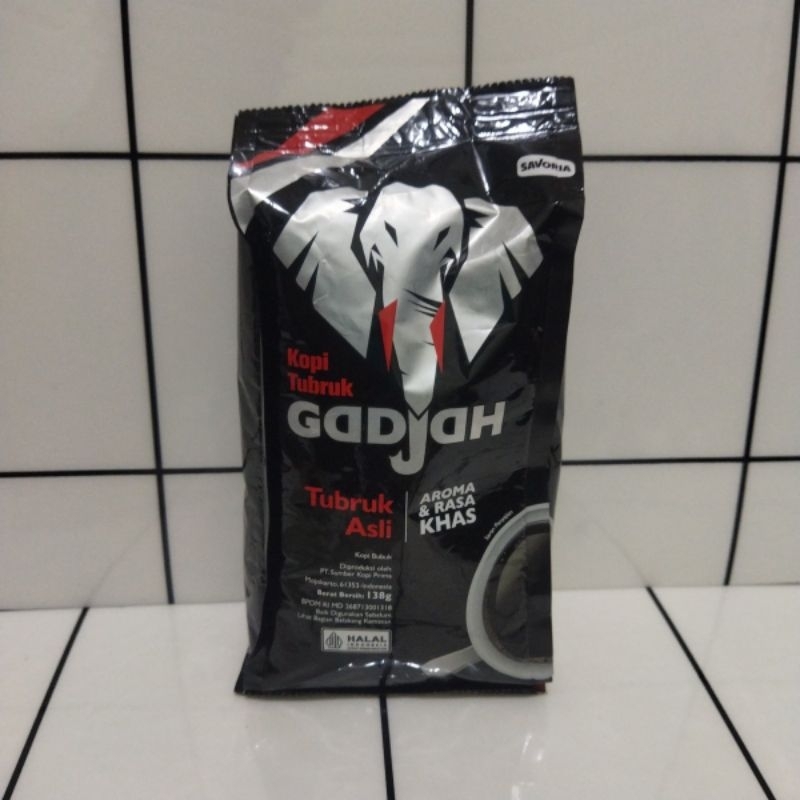

kopi tubruk instan gadjah 138gr pouch