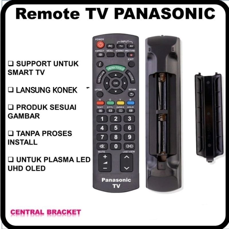 REMOT REMOTE TV PANASONIC LED ANALOG DAN DIGITAL