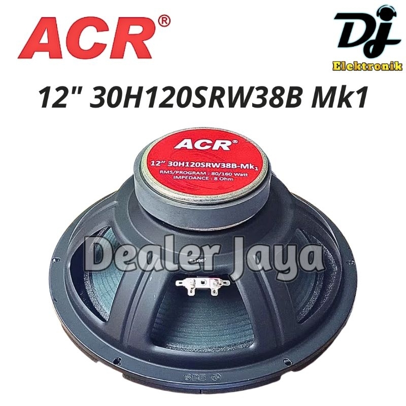 Speaker Komponen ACR 30H120 SRW38B Mk 1 / 30H120SRW38B Mk1 - 12 inch