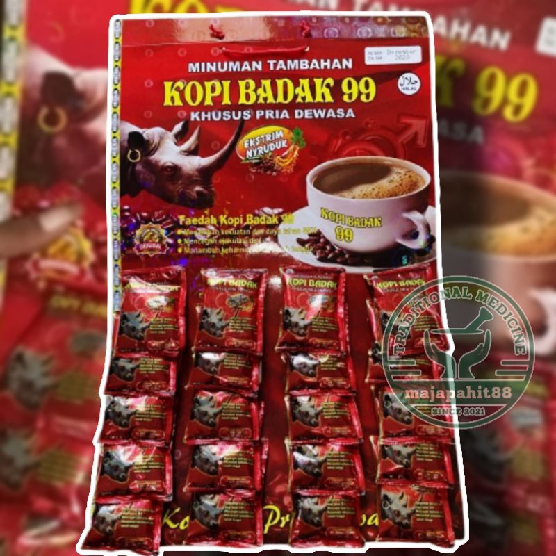 KOPI BADAK 99 PAPAN | ISI 20 SACHET ORIGINAL