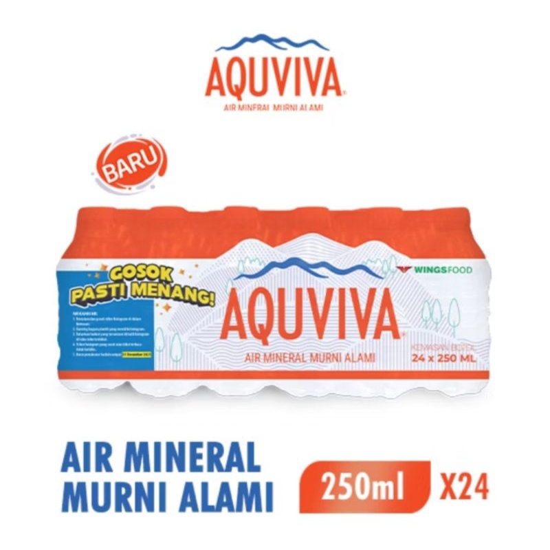 

AQUVIVA AIR MINERAL 250MLX24PCS