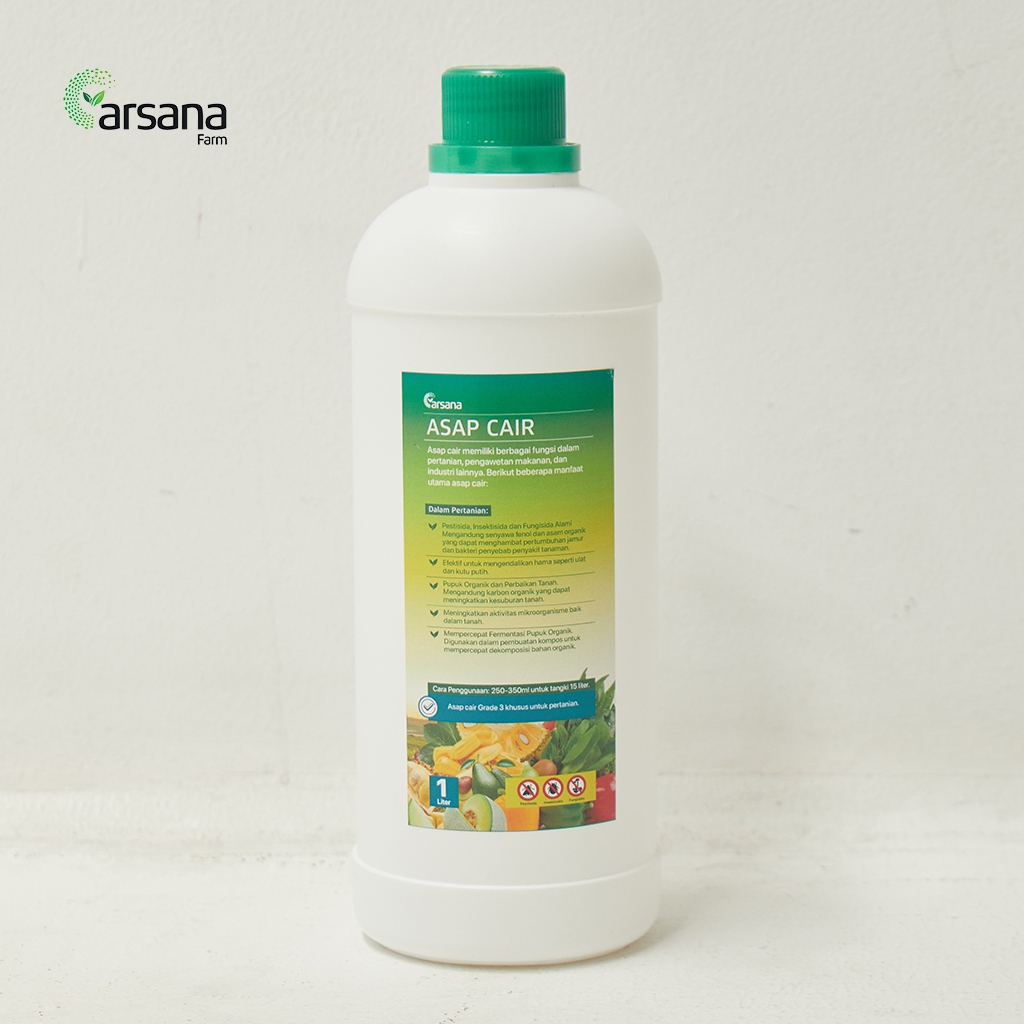 Asap Cair Pertanian dan Pestisida Nabati Batok Kelapa Asli