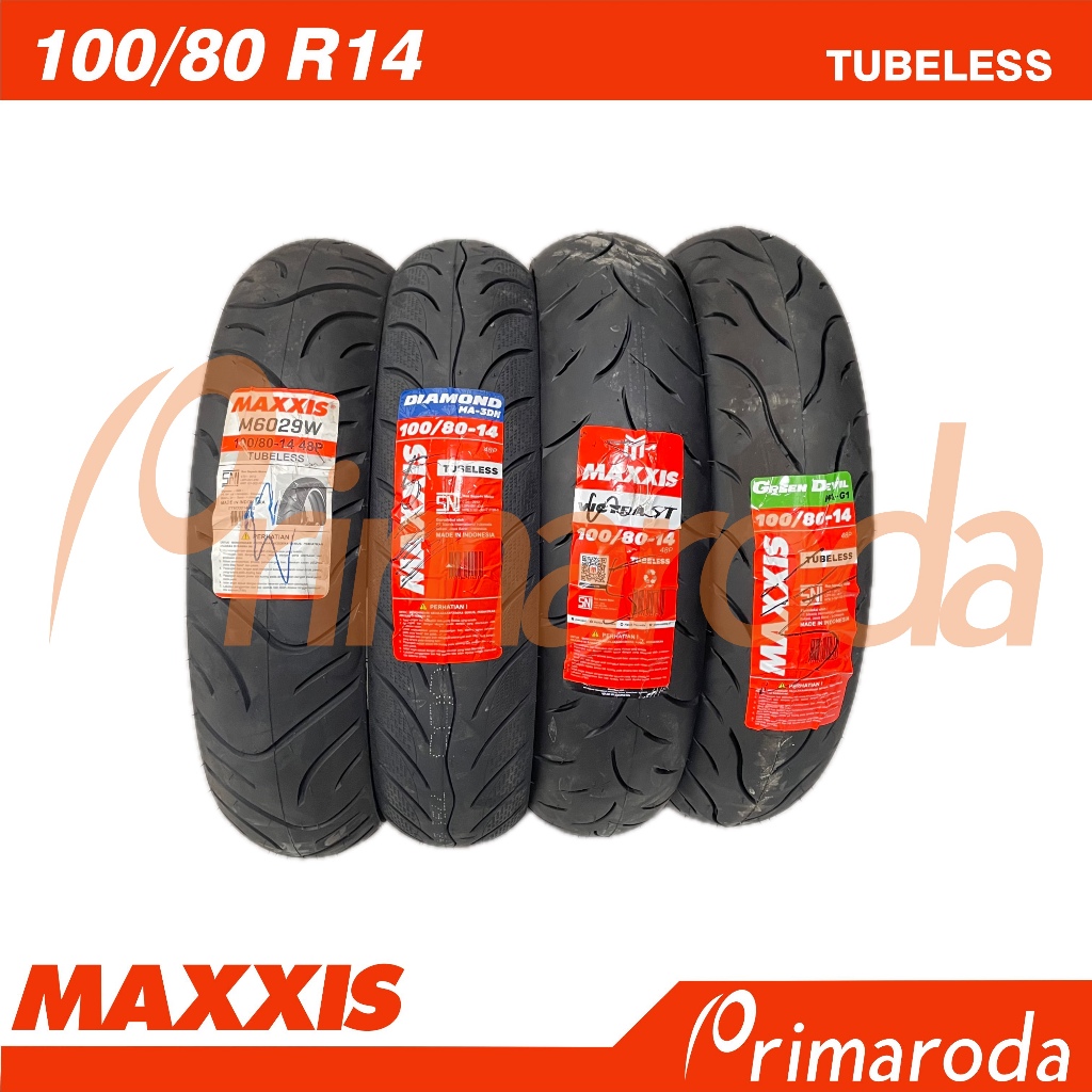 Ban Belakang Yamaha X-Ride 125 Tubeless MAXXIS 100/80 Ring 14