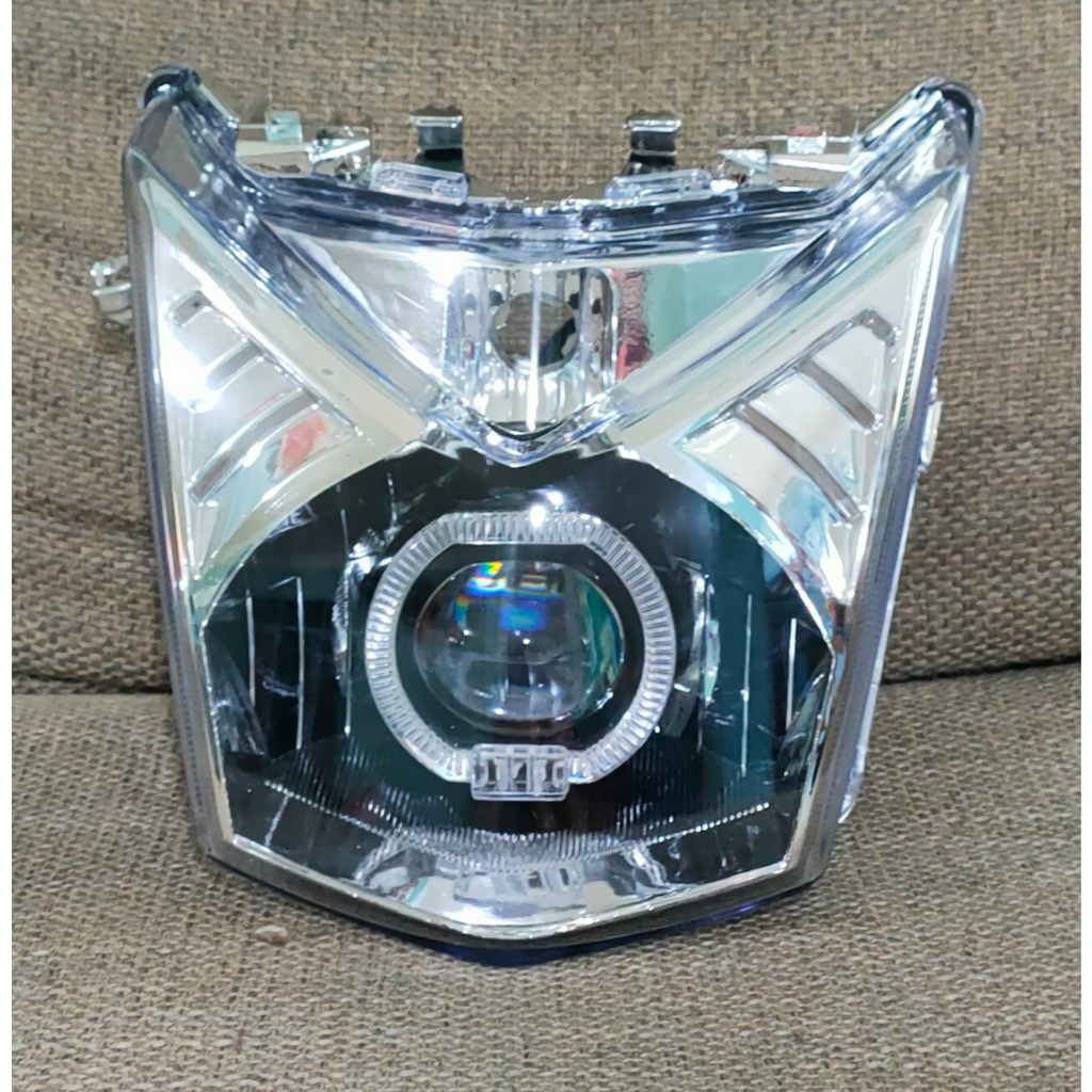 PROMO CUCI GUDANG 1 SET REVEKTOR LAMPU DEPAN MOTOR BEAT FI + 1PIS LAMPU BILED/REVEKTOR BILED BEAT FI