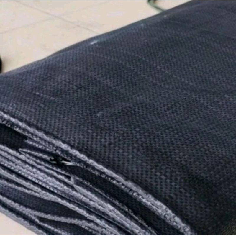 Terpal Hitam 4x5 Meter Untuk Jemur Padi Rempah Alas Barang Tutup Barang Tikar
