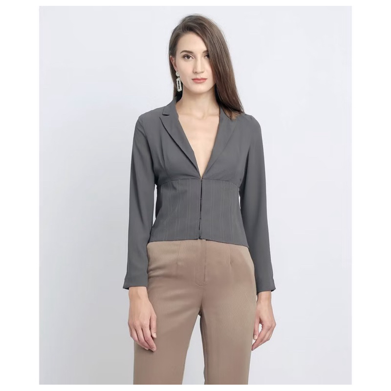 INVIO BLAZER GREY PRELOVED