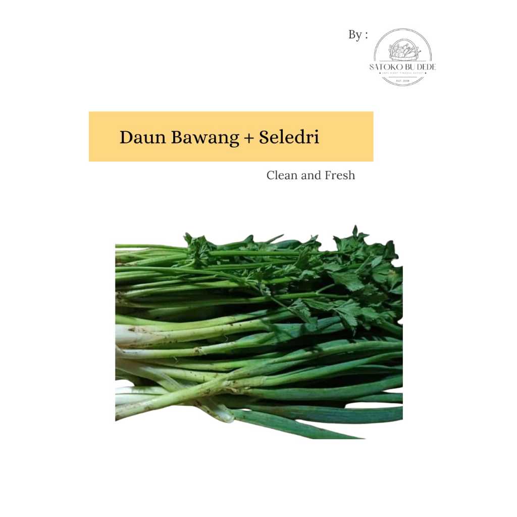 

Daun Bawang + Seledri