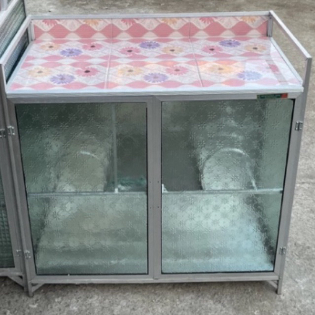 RAK DAPUR/ RAK KOMPOR 2 TUNGKU/ RAK KOMPOR 2 PINTU