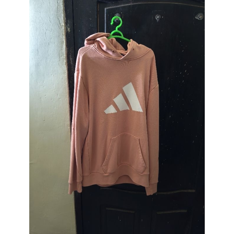 Jaket Hoodie Adidas 3 Stripes Icon