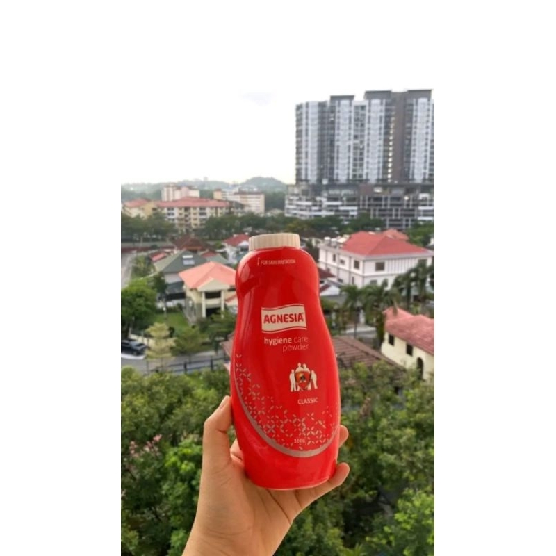 Ready Bedak Agnesia/Bedak Gatal Malaysia/isi 300gr/Agnesia powder