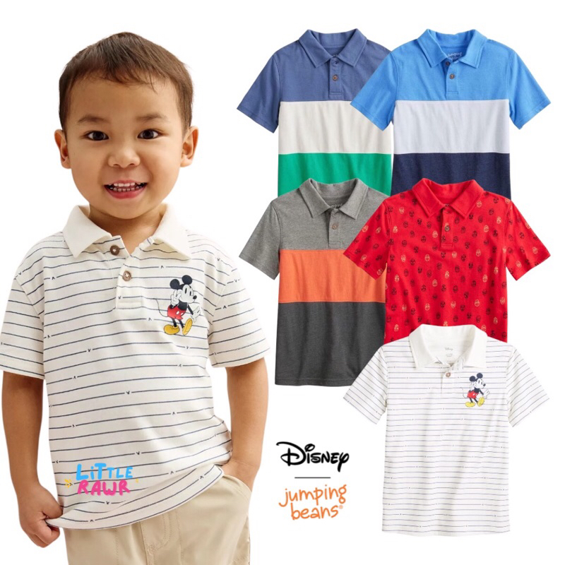 Kaos Polo Anak Laki Laki Jumping Beans