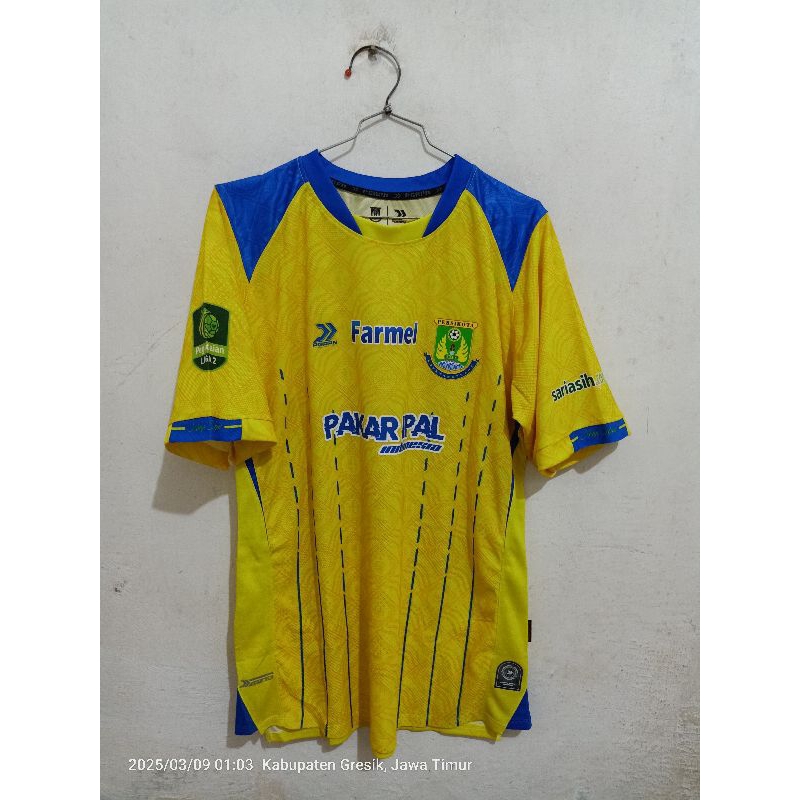 Jersey Persikota Tangerang Home Liga 2 2024 Original Player Issue PANGURIPAN