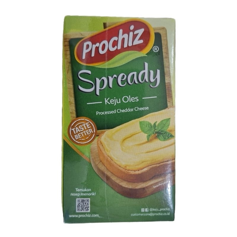 

Prochiz Keju Cheddar Olahan Oles 160 g