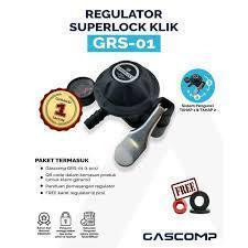 SUPERLOCK Regulator Gascomp kompor gas meter super aman ori GRS-01