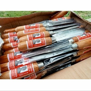 Pisau Dapur Jumbo Baja Asli Cap Mawar / Pisau Murah Baja Asli