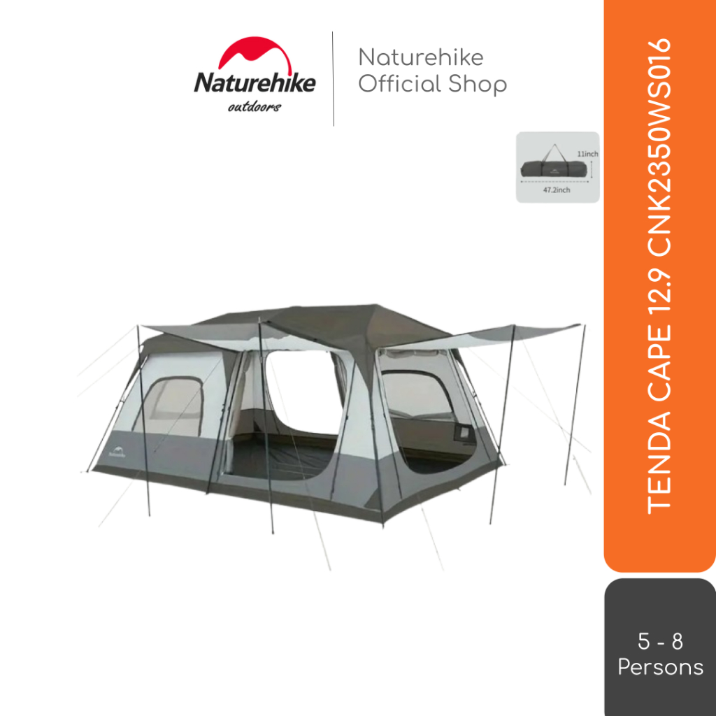 TENDA GLAMPING CAMPING CAPE 12.9 AUTOMATIC NATUREHIKE CNK2350WS016