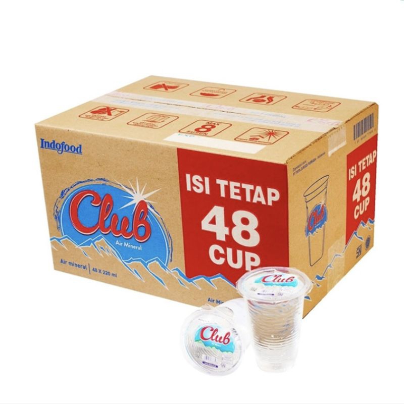 

Club Gelas 48 x 220 ml