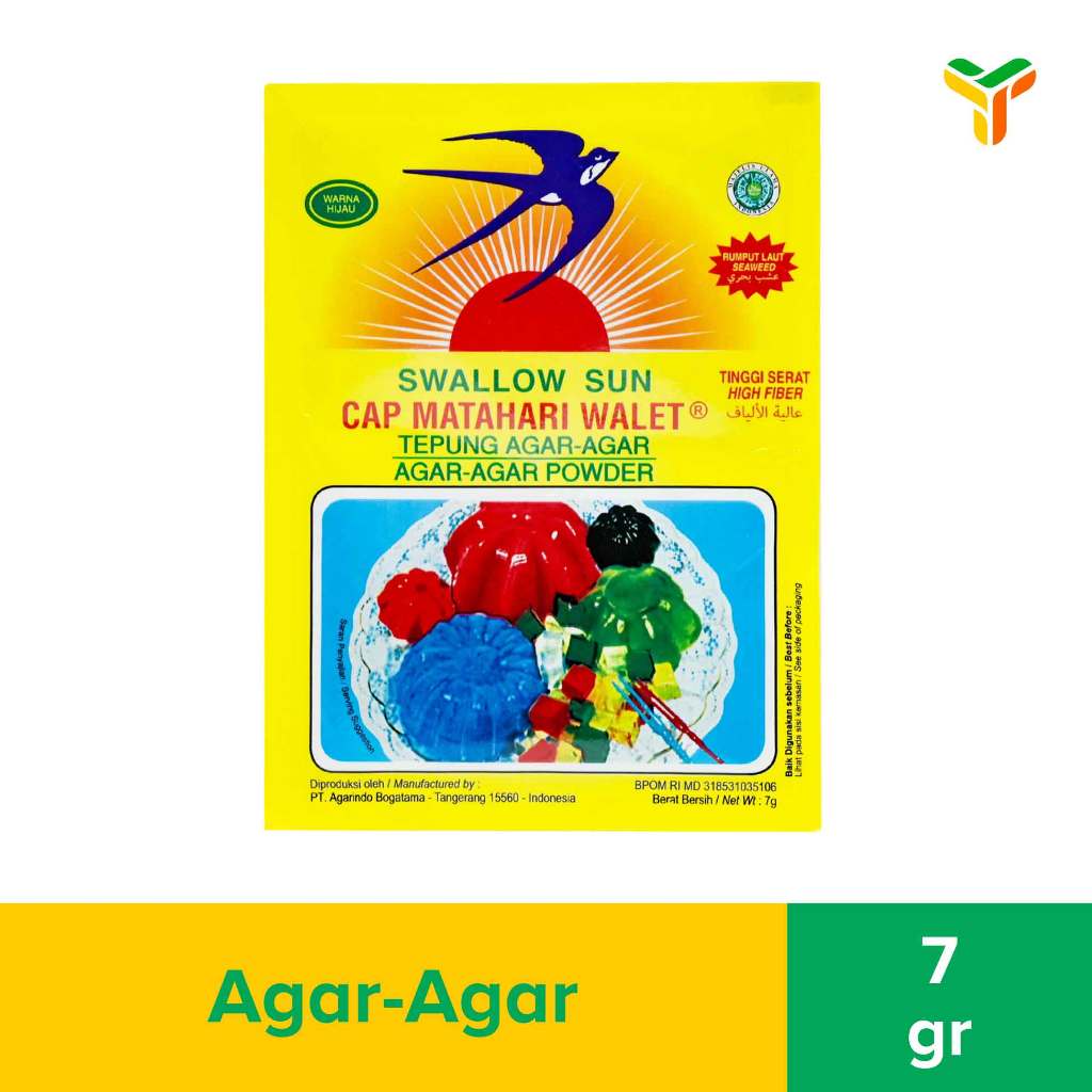 

Matahari Agar Hijau 7 Gr