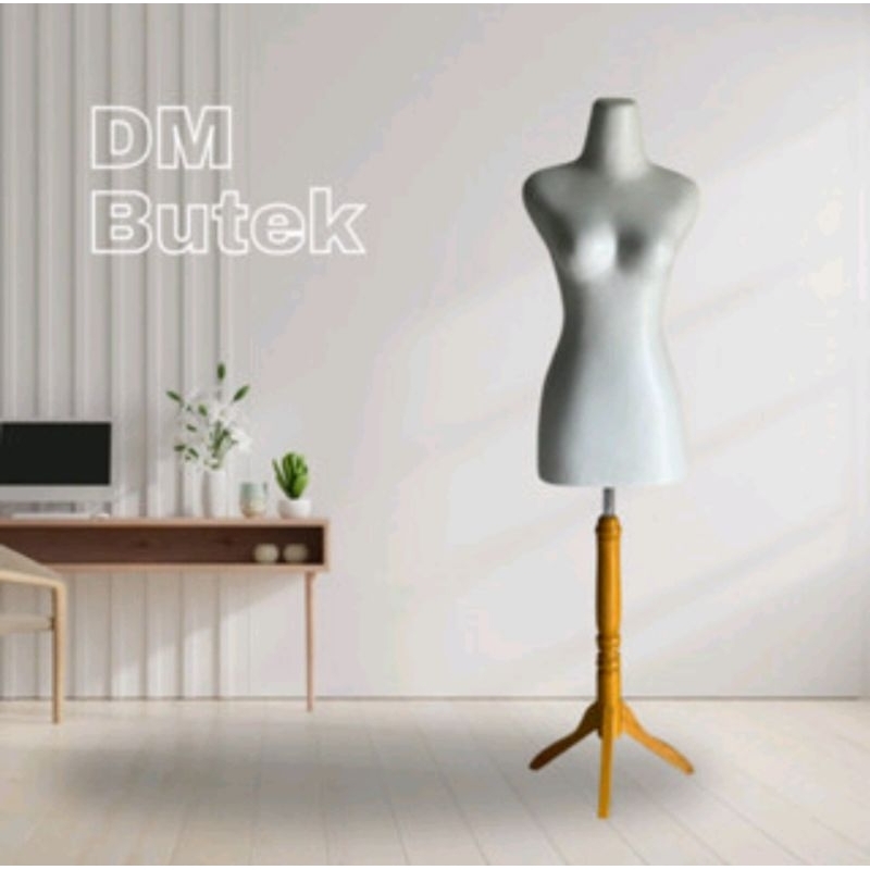 Patung Baju Bekas satu set plus tiang