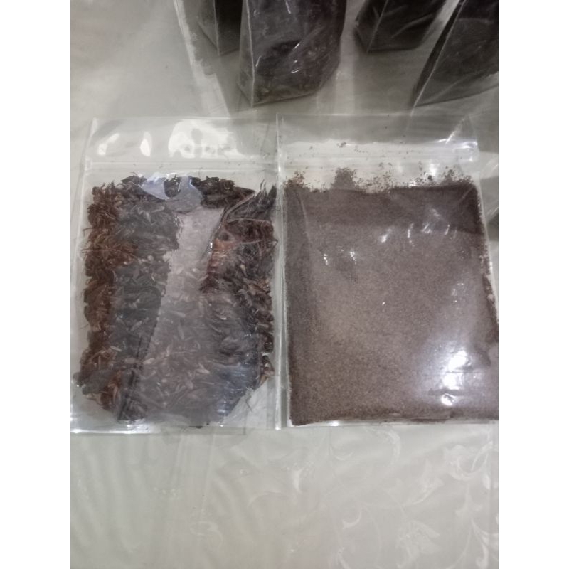tepung jangkrik dan jangkrik kering untuk hewan kesayangan anda berat 100 gr
