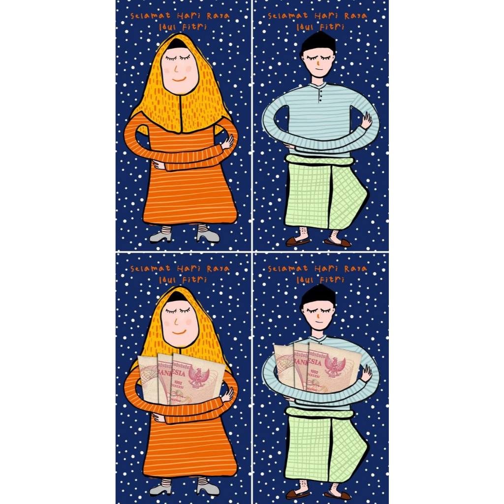 

Amplop biru lebaran