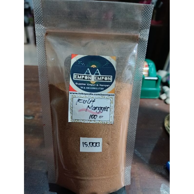 

Bubuk kulit manggis 100gr