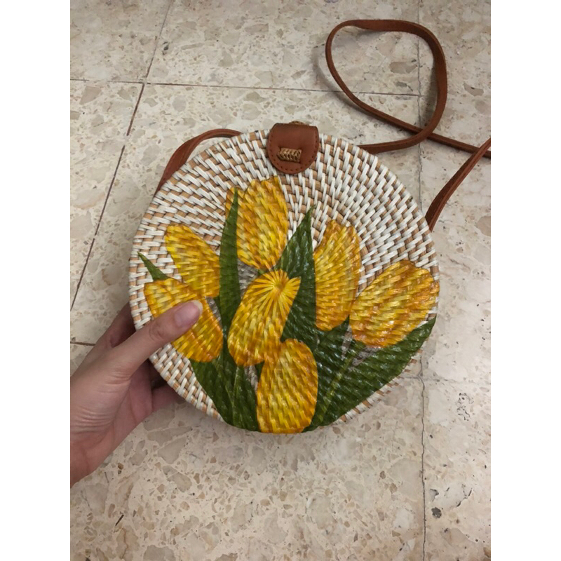 Tas Bali Anyaman Rotan