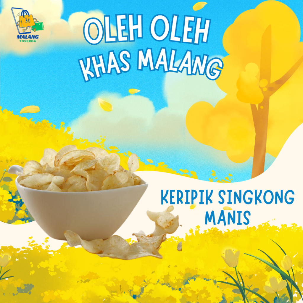 

[KIRIM INSTAN] KERIPIK SINGKONG
