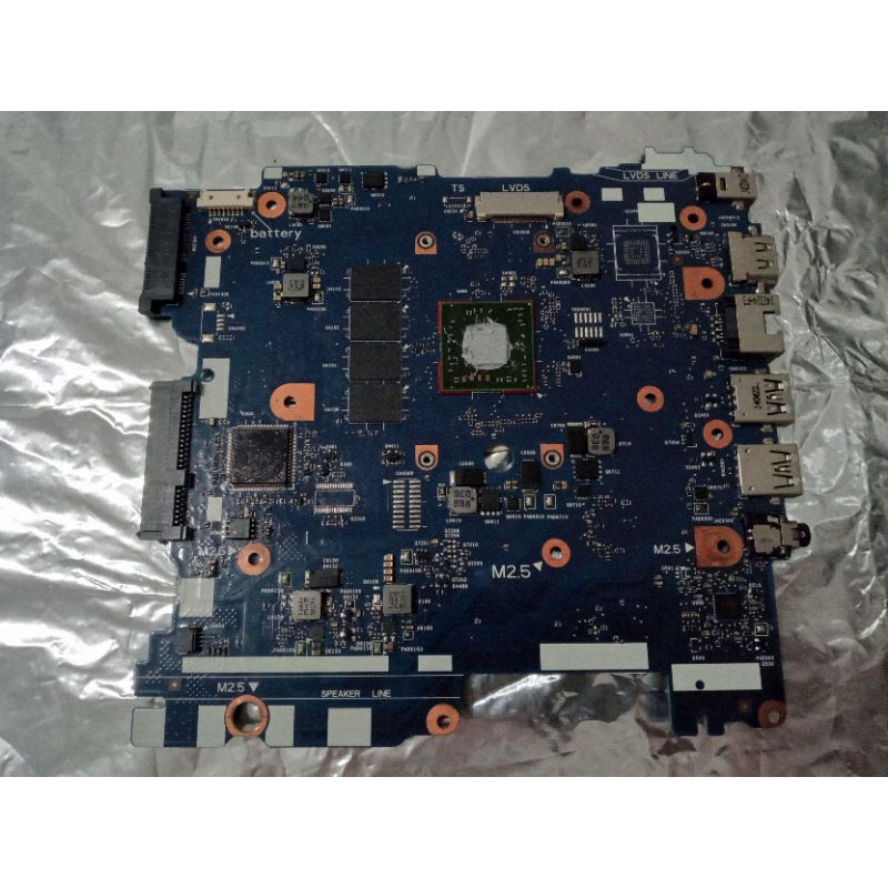 Motherboard Notebook HP Pavilion 10 F001AU Lampu Power Nyala