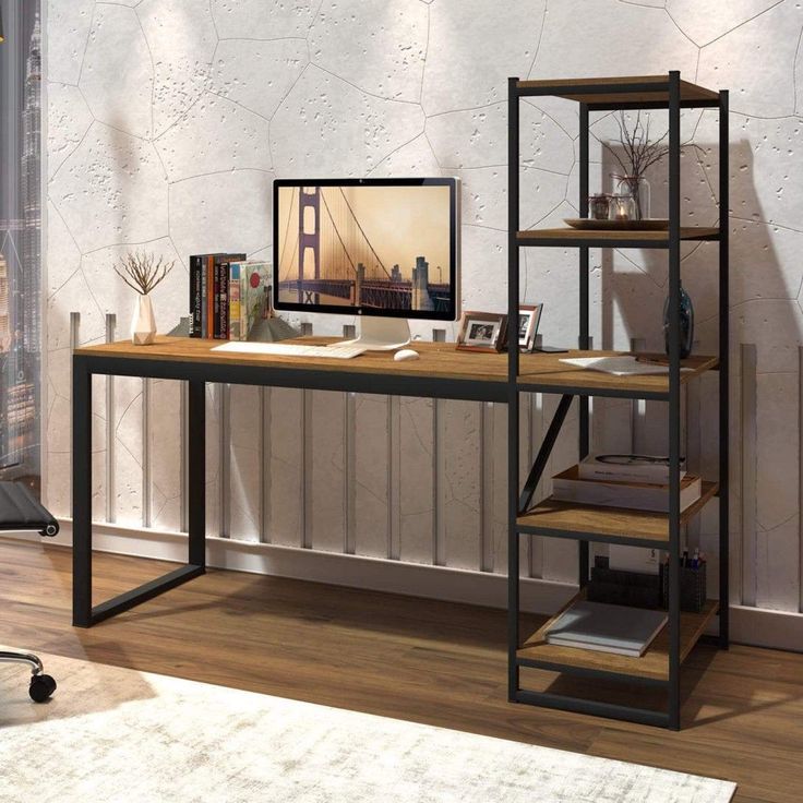 Meja Kerja Besi Kombinasi Kayu Jati Bisa Dikirim Ke [ Banda Aceh ] Meja Kerja Besi Kayu Jati Minimal