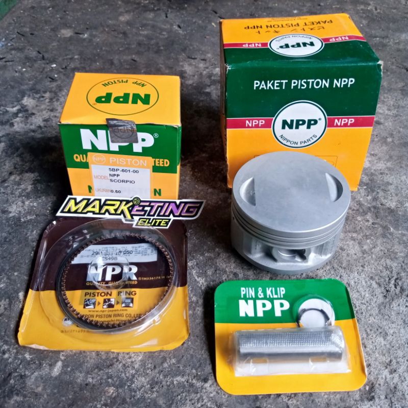Piston Kit YAMAHA Scorpio NPP piston NPP Scorpio set ring piston  pen 16 NPP