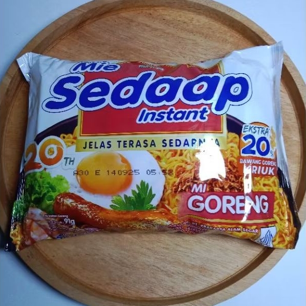 

Mie sedap goreng/pcs